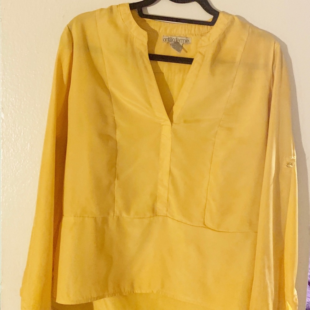 Antilia Femme Gold Blouse.